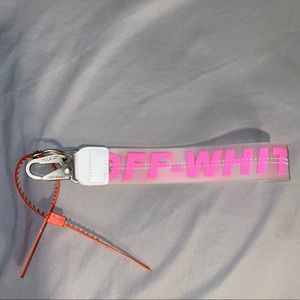 Off white keychain